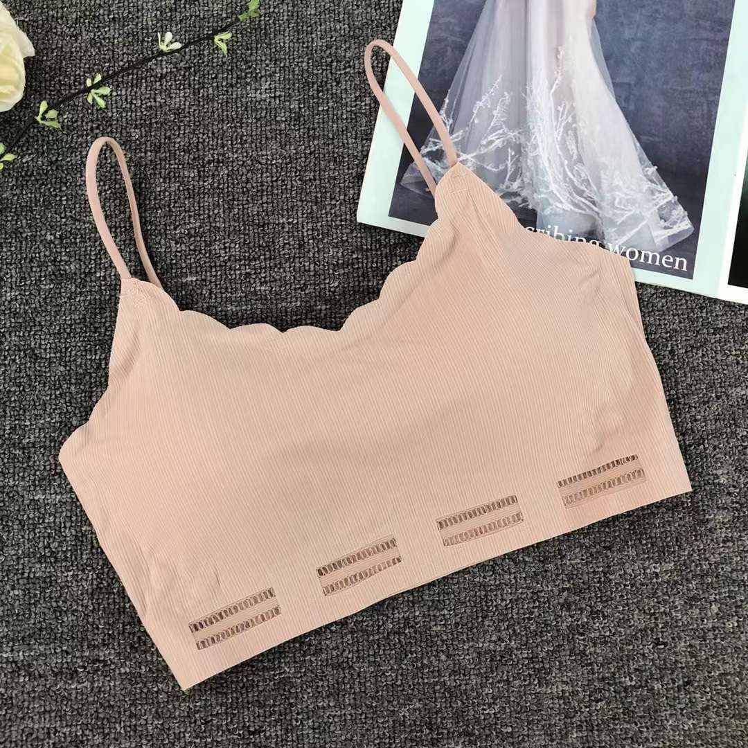 Nuevo chaleco sin costuras de alta elasticidad de alta calidad de dama sin anillo de acero bra de yoga ropa interior deportiva mujer al por mayor