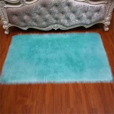 Dajiang Carpet, Car Carpet - sky-blue-40cmx40cm