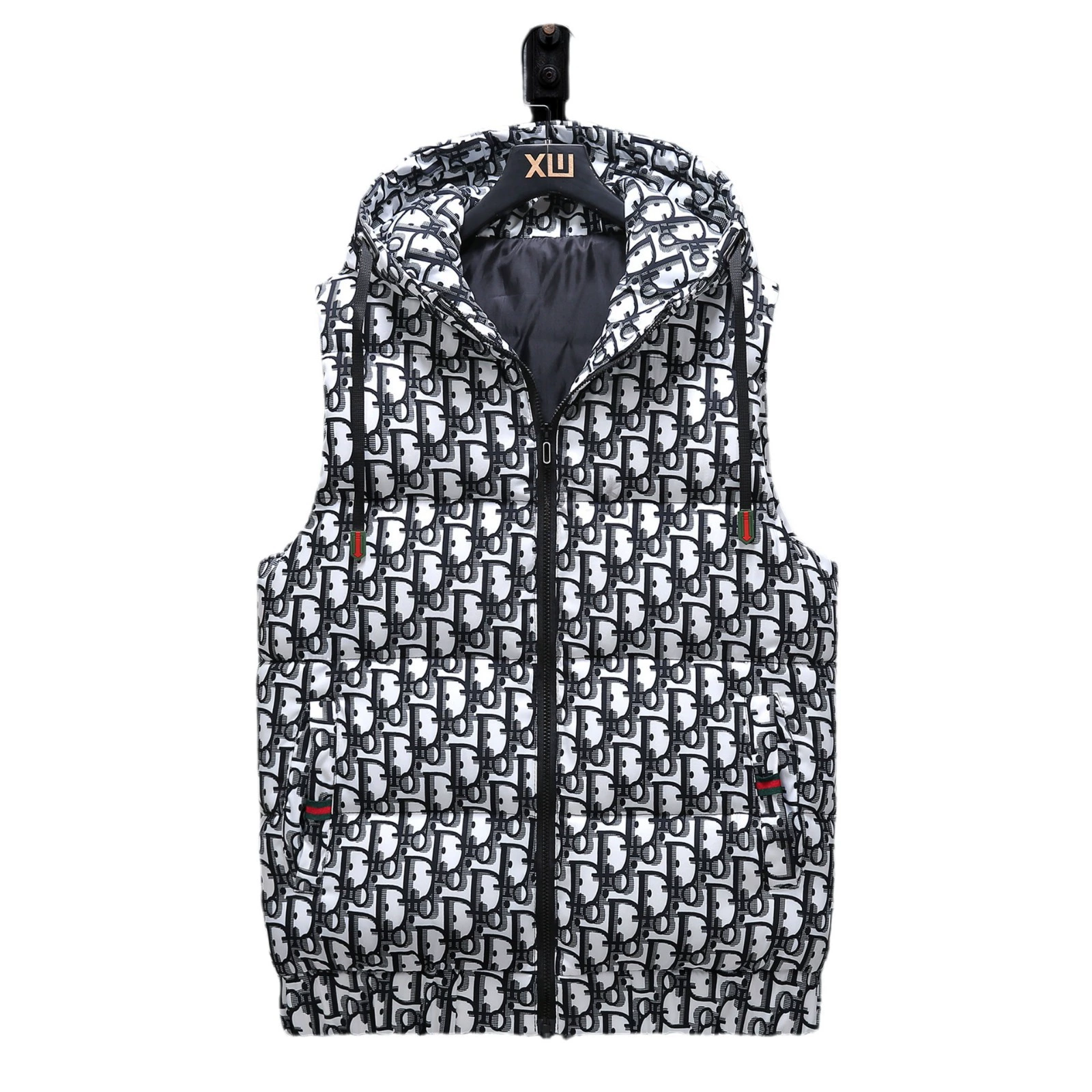 Demi-season trend vest sleevless, keep warm tank top with hood for beloved