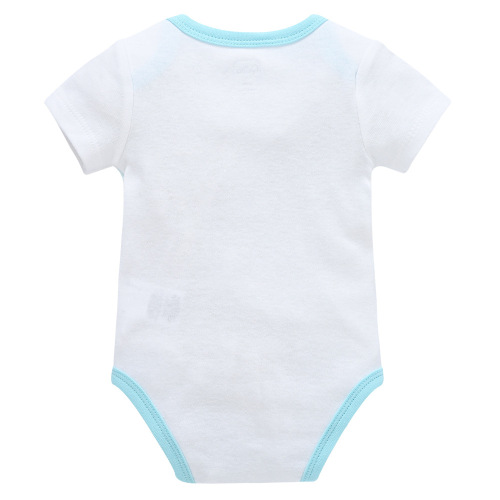 Baby onesie set of 5 pieces, short-sleeved, hip-hop style, summer new design, Instagram-style girl's clothing for wholesale cross-border.