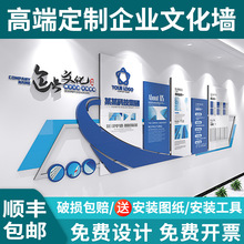 亚克力文化墙定制高级感企业布置办公室墙面装饰公司形象背景厂家
