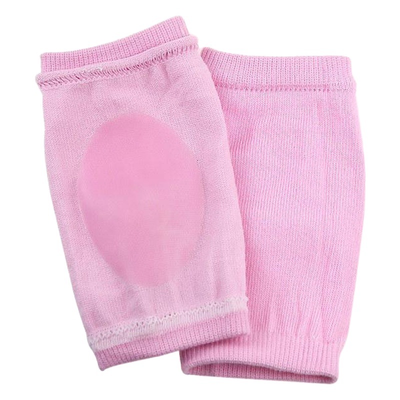 Breathable cotton spandex fiber elbow protector tender white gel elbow protector for women's silicone elbow sleeve in stock