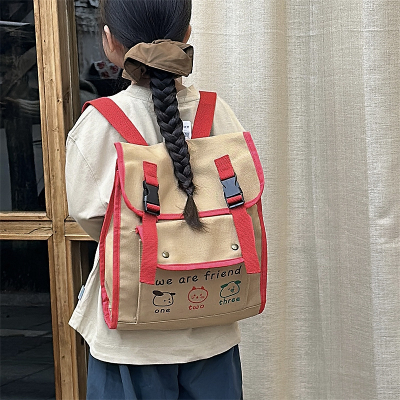 Chao Cool mochila para niños y niñas, impresión de moda coreana de gran capacidad, bolsas escolares para estudiantes de escuela primaria, nuevas bolsas para niños de comercio exterior