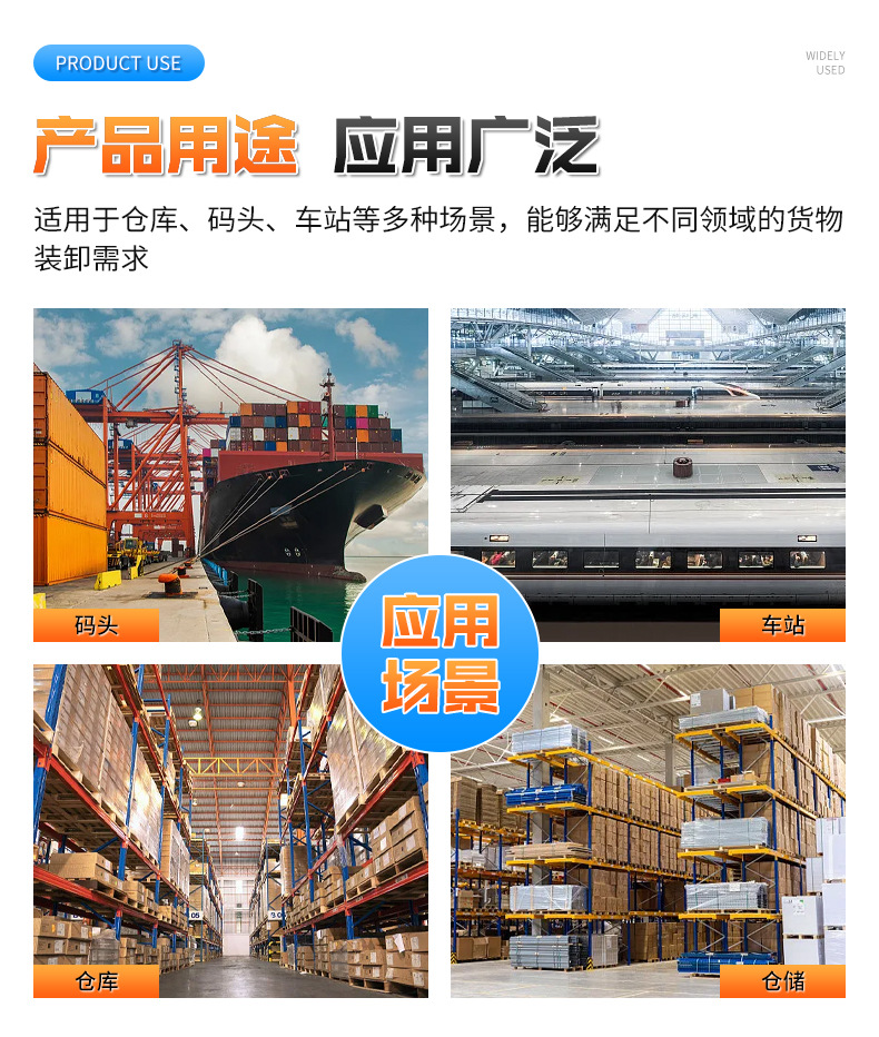 Mobile Hydraulic Loading and Unloading Platform for Warehouse Logistics, Container Forklift Loading and Unloading, Mobile Unloading Platform