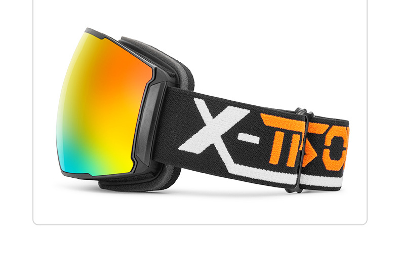 Unisex Winter outdoor sports ski glasses Double-layer magnetic ski goggles anti-fog goggles Snow protection sliding equipment_voghion.com