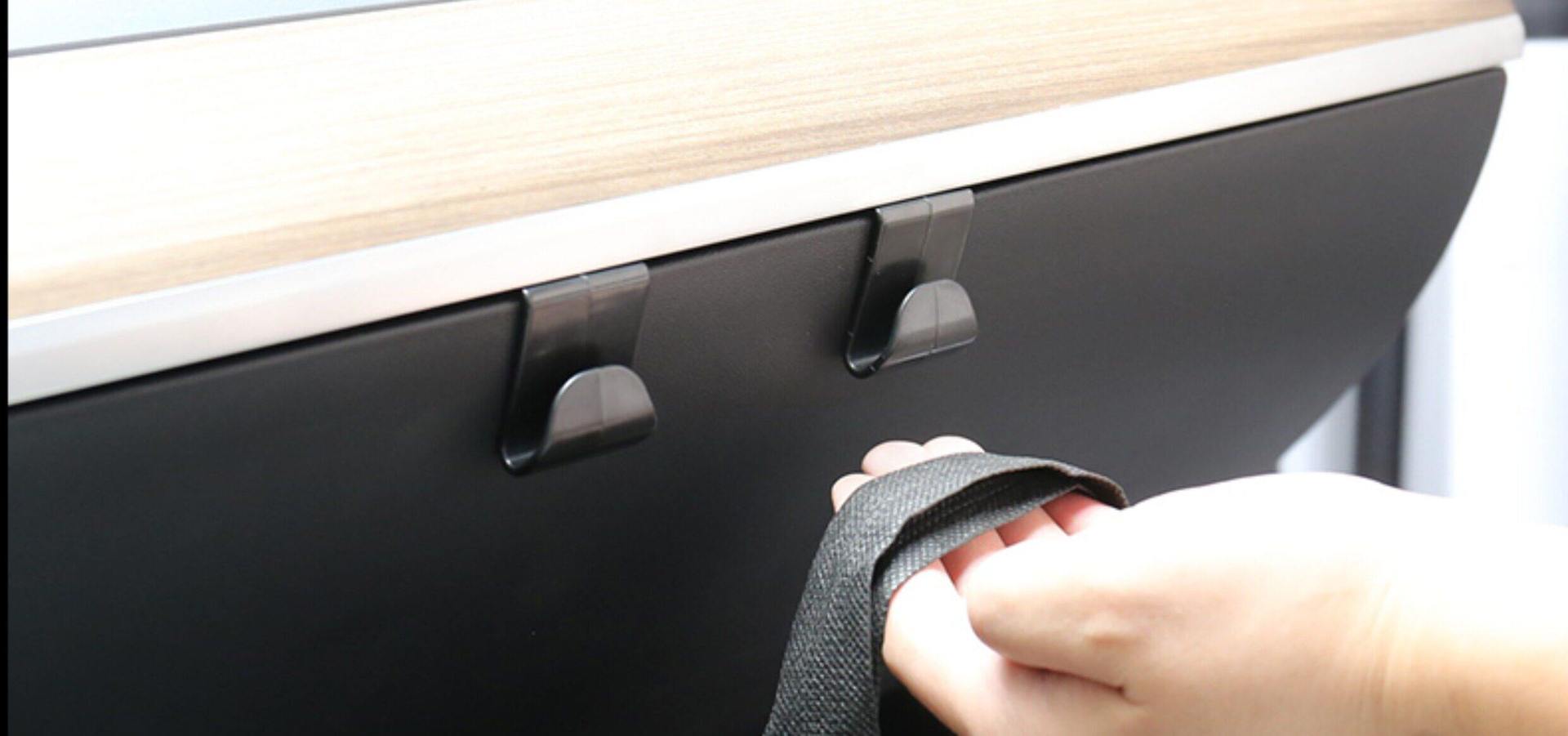 Tesla's New Version of Model 3 Front Passenger Glove Box Hook Car Interior Storage Accessories