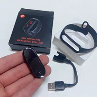 J8 измерение температуры умное использование дисплея время часы DIY новая упаковка оригинальный браслет по умолчанию товар другой g3