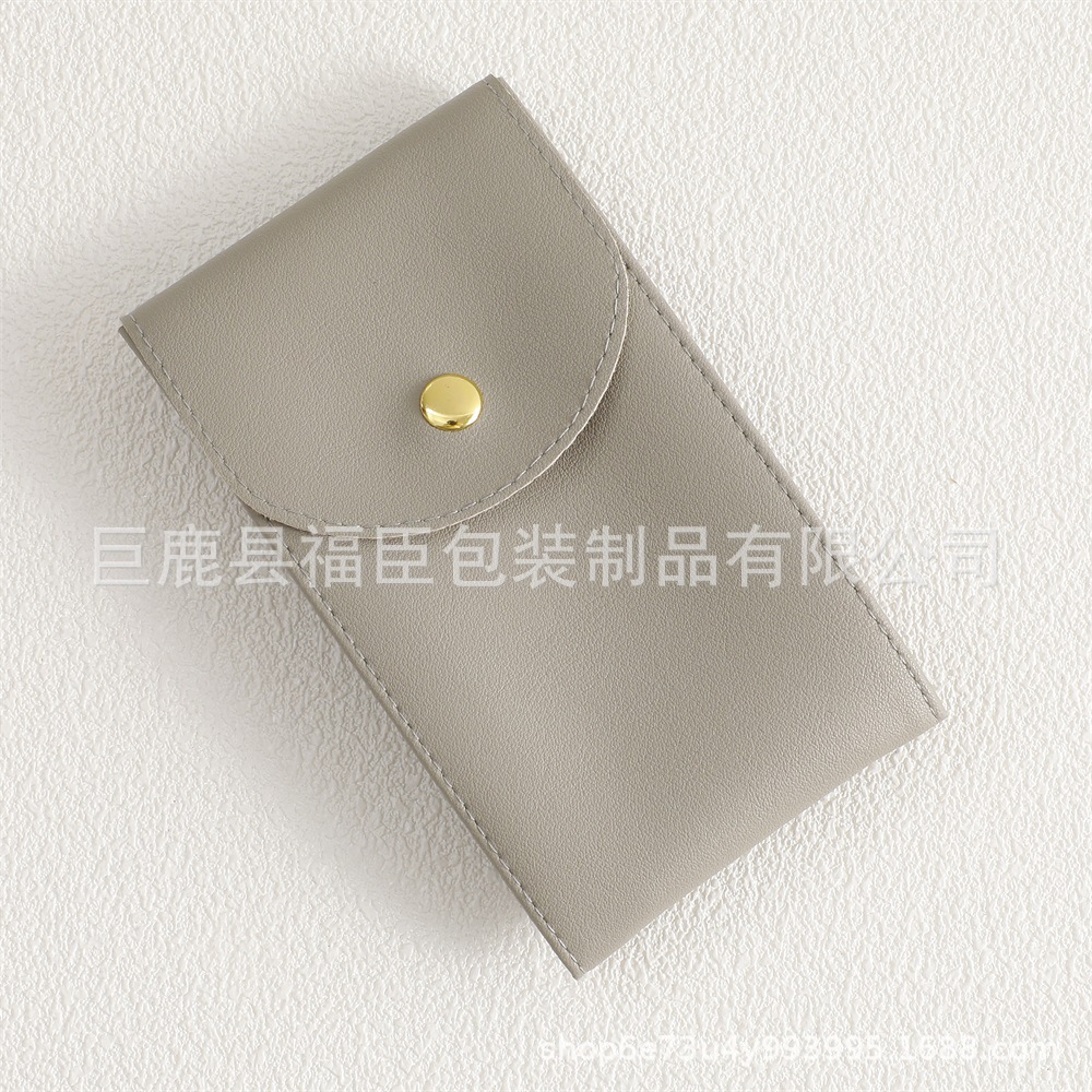 Mecánico reloj bolsa funda pu Snap anti-arañazos bolsa de almacenamiento de viaje Snap portátil reloj de pulsera bolsa