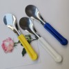 Exit 304 stainless steel ice cream shovel ice cream shovel rose shape shovel ice cream ice cream digger