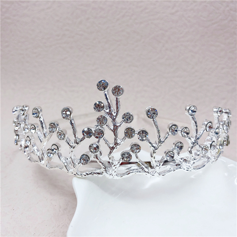 Fashion Crown Alloy Plating Rhinestones Crown display picture 5