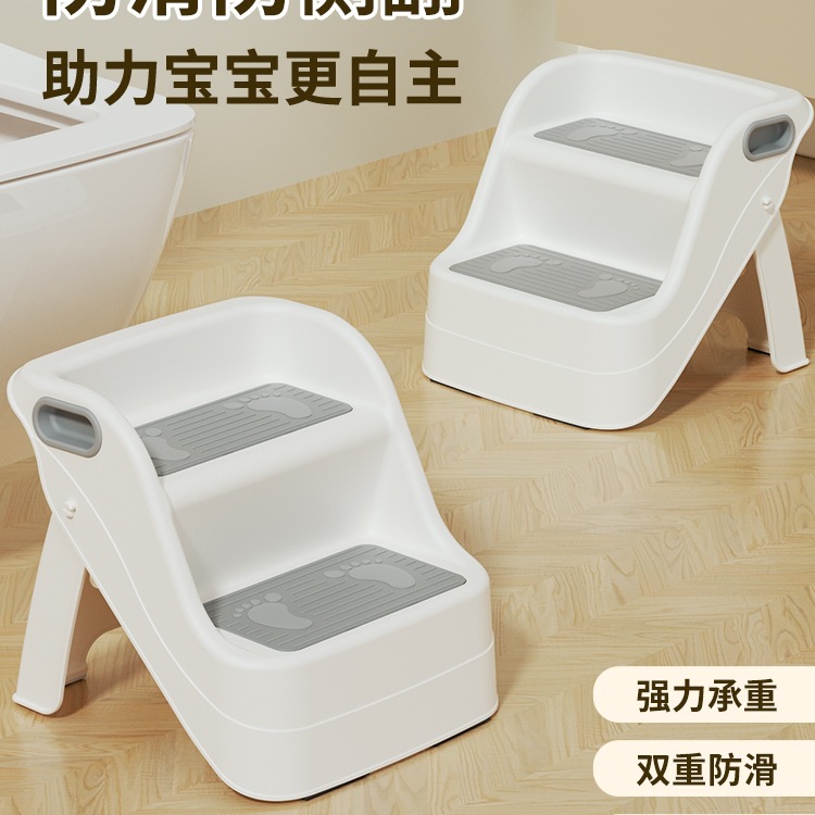 Children's Footstool Baby Toilet Stool Footstool Chair Small Bench Handwashing Step Kids Footstool Standing Stool