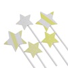 Kangshuai Bakery Cake Decoration Birthday Happy Creative Flash Powder Star Dessert Dessert Dress and Plugs 5 Faste