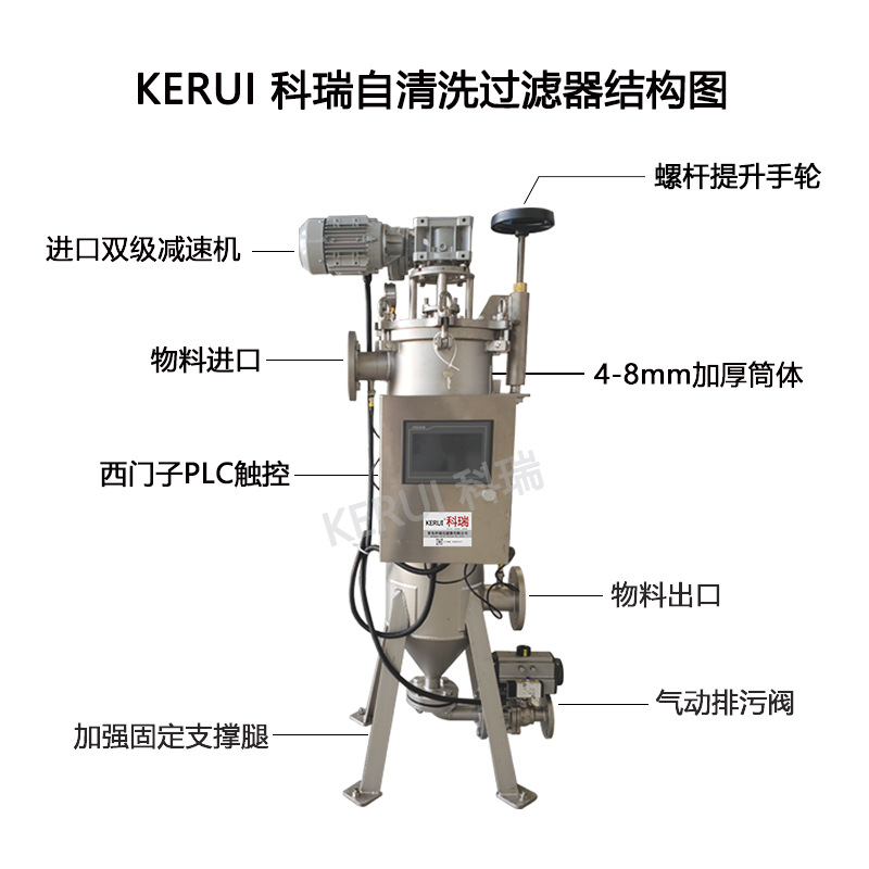 Фильтр скребковый KERUI KR-ZD-NG модель 273