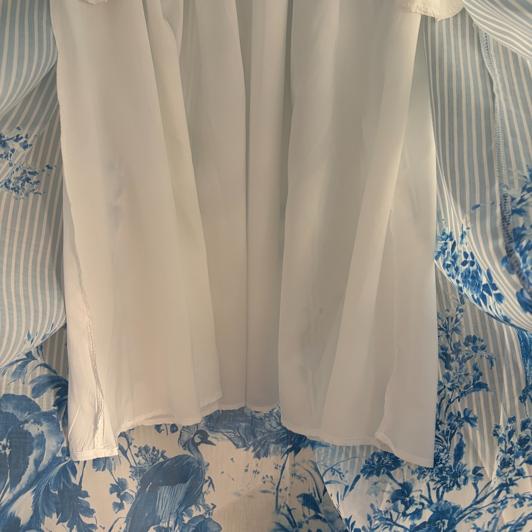 Stilvolle Damen Hose Mit Blumen- Und Vogelmuster Slim Fit_voghion.com