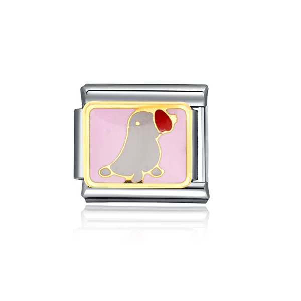Gray bird module bracelet