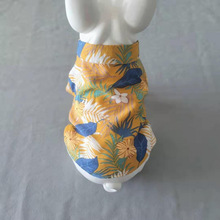 厂家直销新款狗狗衣服夏季超酷沙滩衬衫博美斗牛泰迪柯基柴犬金毛