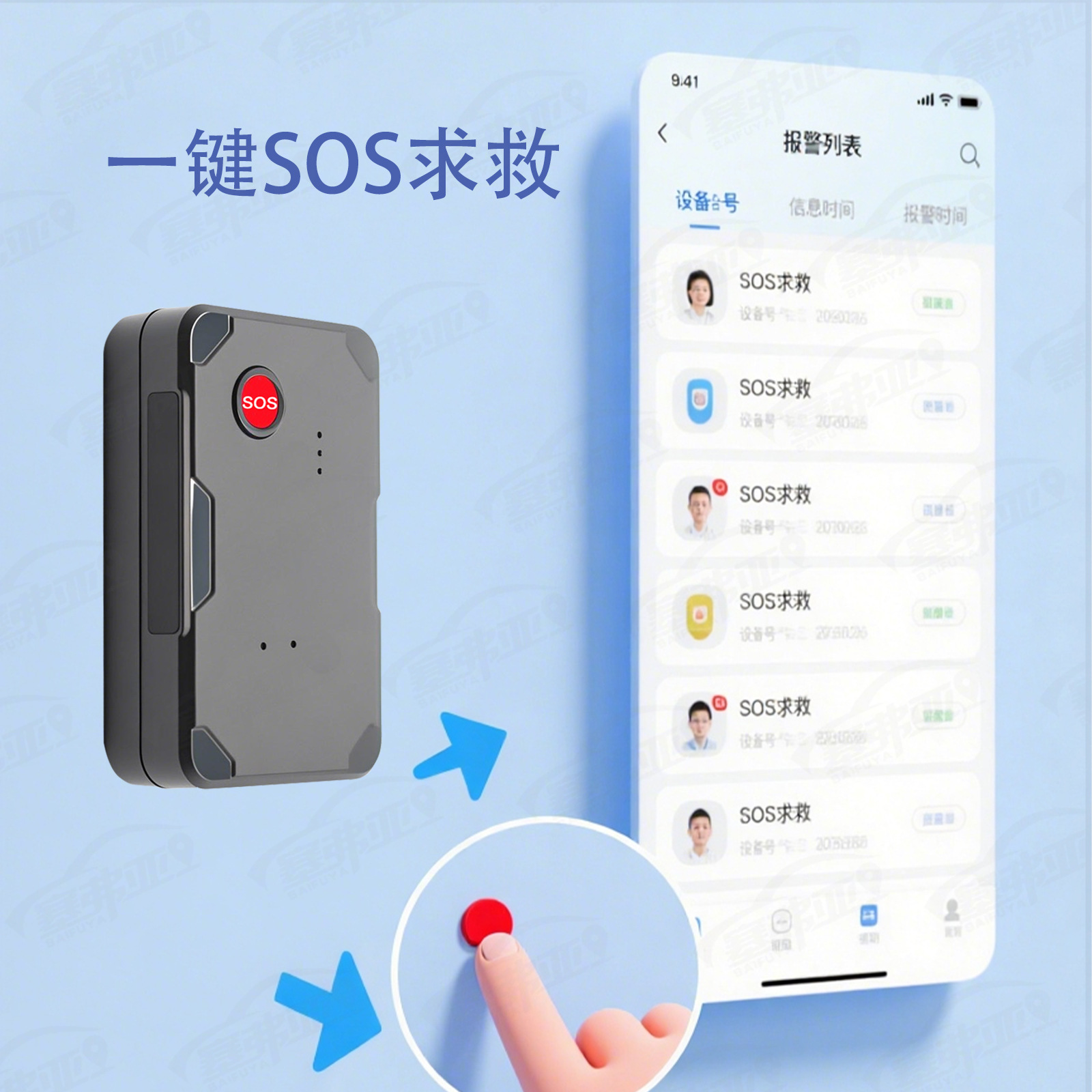 Wireless GPS Locator 4G Tracking Device Waterproof Strong Magnetic Attachment 180-Day Battery Life Cargo Transportation Management Terminal