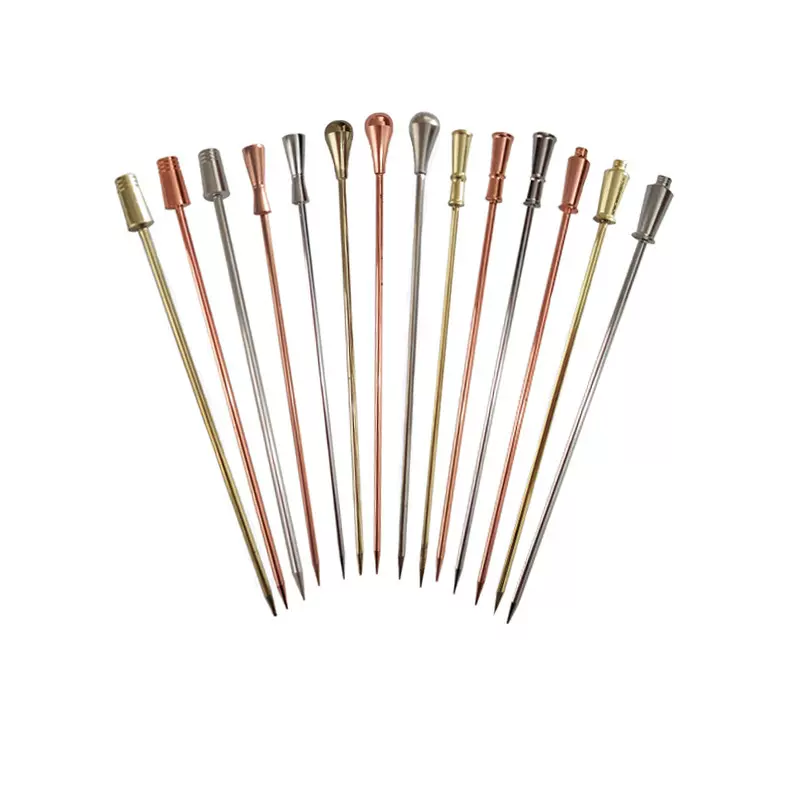 橄榄调酒酒吧装饰针鸡尾酒签水果艺术签酒针装饰小食签