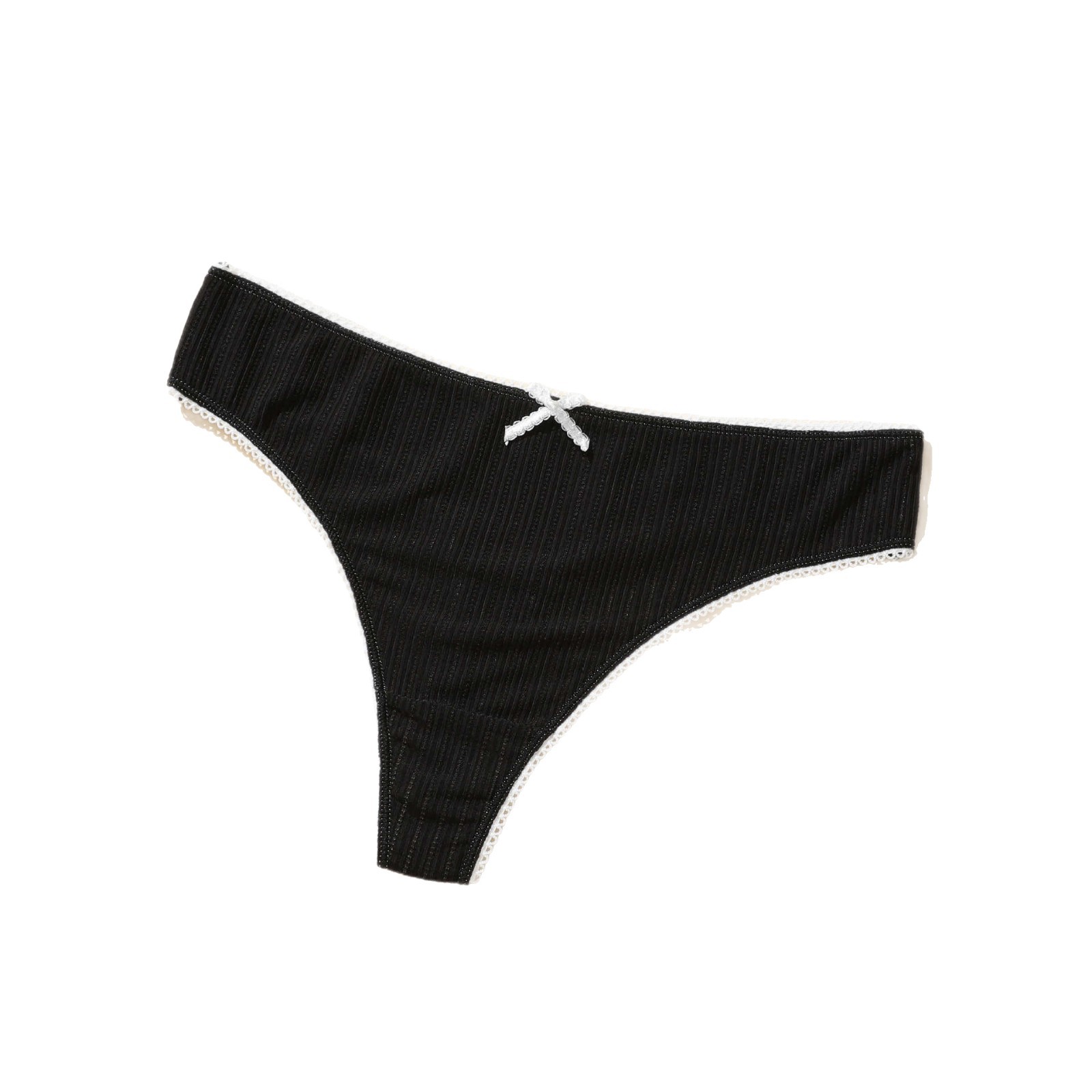 Nueva ropa interior en tanga con patrón de Barbie de poliéster transpirable para niñas, abdomen cómodo, tanga de cintura baja y media, cabello femenino de una pieza