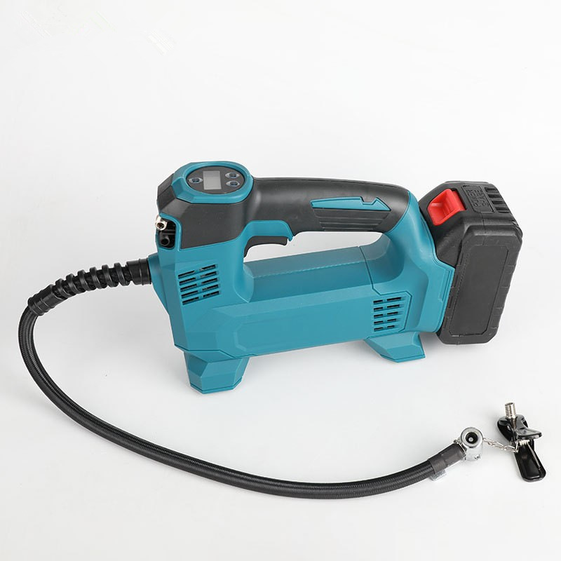 Bomba de aire transfronteriza bomba de aire de carga del coche pequeña batería de litio portátil neumático bomba de aire eléctrica