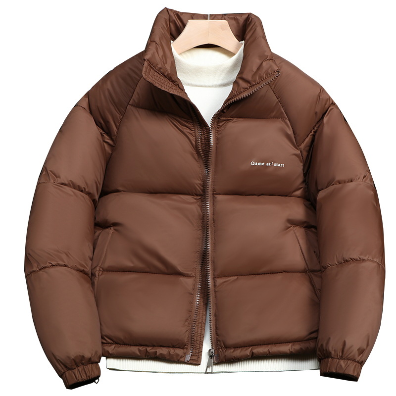 Winterjas voor heren in hip-hop stijl met berenprint warm_voghion.com