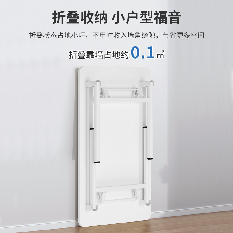 Mesa plegable para comer, dormitorio de alquiler, escritorio para computadora, escritorio para niña, escritorio plegable para hogar, escritorio de aprendizaje simple