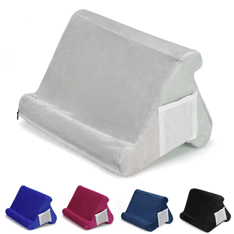 Reading Pillow Pillow Pillow Tablet Phone Holder Amazon Multi-Angle Memory Foam Triangle Pillow