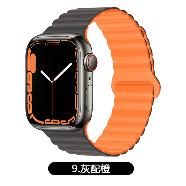 9 gray orange
