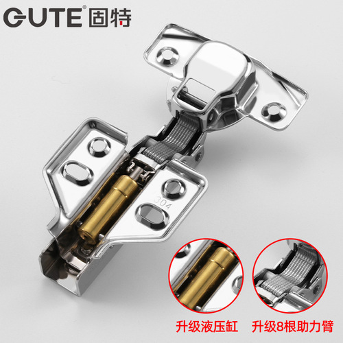 5ZV7304 stainless steel damping hydraulic buffer hinge wardrobe door spring aircraft hinge hardware folding