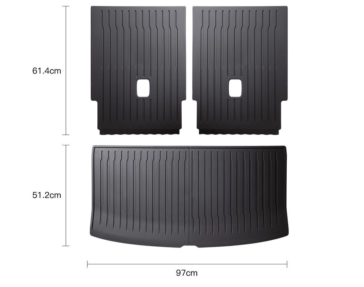 Suitable for Tesla Model Yl Trunk Mat Tpe Front and Rear Trunk Mat Modification Yl Interior Accessories
