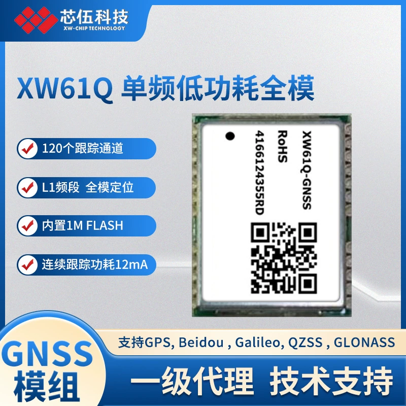 XW61X-GNSS одночастотный многомодовый модуль позиционирования