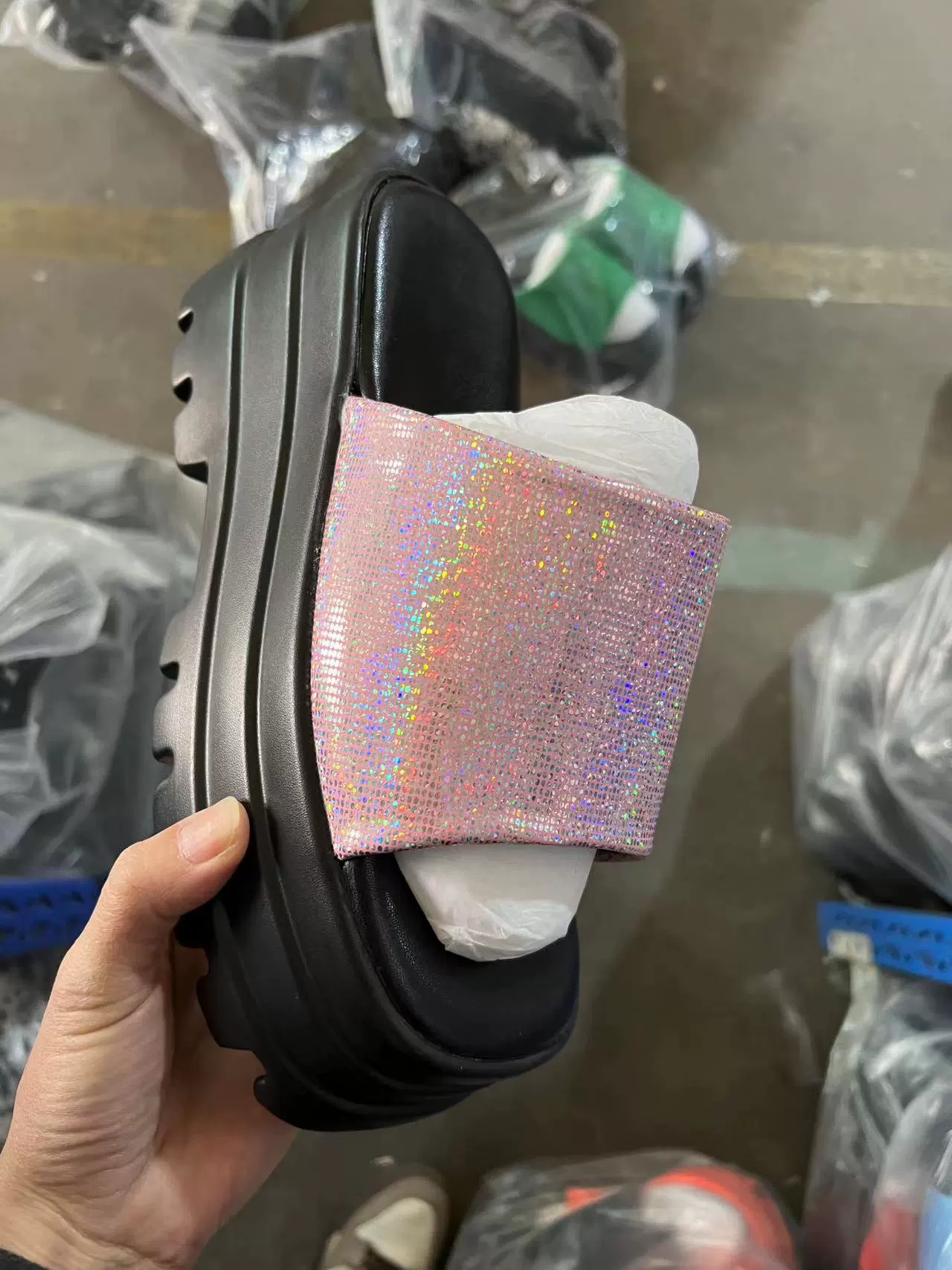 Летние модные slippers на платформе, обувь, сандалии, (Физические лица), европейский стиль