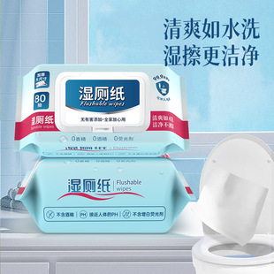 Wet Toilet Paper Can Be Flushed into the Toilet, Biodegradable Hemorrhoid Care, Butt Wiping, Women's Private Parts Care Special Wet Wipes, Customized