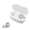 W12 button double -ear Bluetooth headset headset TWS5.1 cross -border ear mechanical capacity display touch