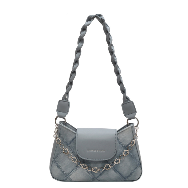 Este año popular nicho residuos de bolsas 2025, nuevo bolso de mujer, bolso de hombro retrógrado, bolso de brazo pequeño