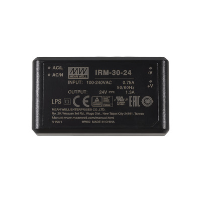 明纬电源 IRM-30-24 30W胶囊型模块电源