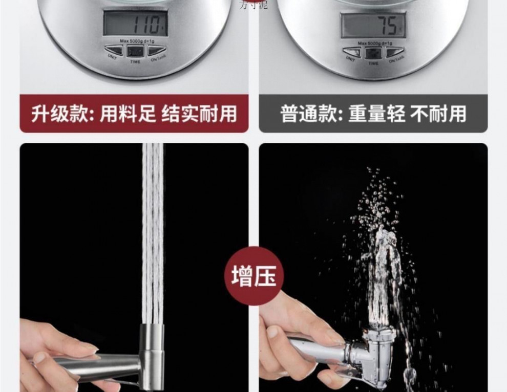 Faucet spray gun, high-pressure flushing water gun, bathroom flushing toilet, pressurized nozzle, toilet companion, multi-purpose faucet undefined