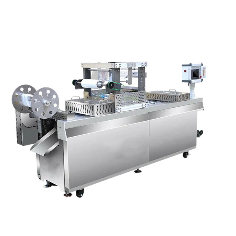 商用火腿热狗肠全自动真空机火锅底料辣条全自动拉伸膜真空包装机