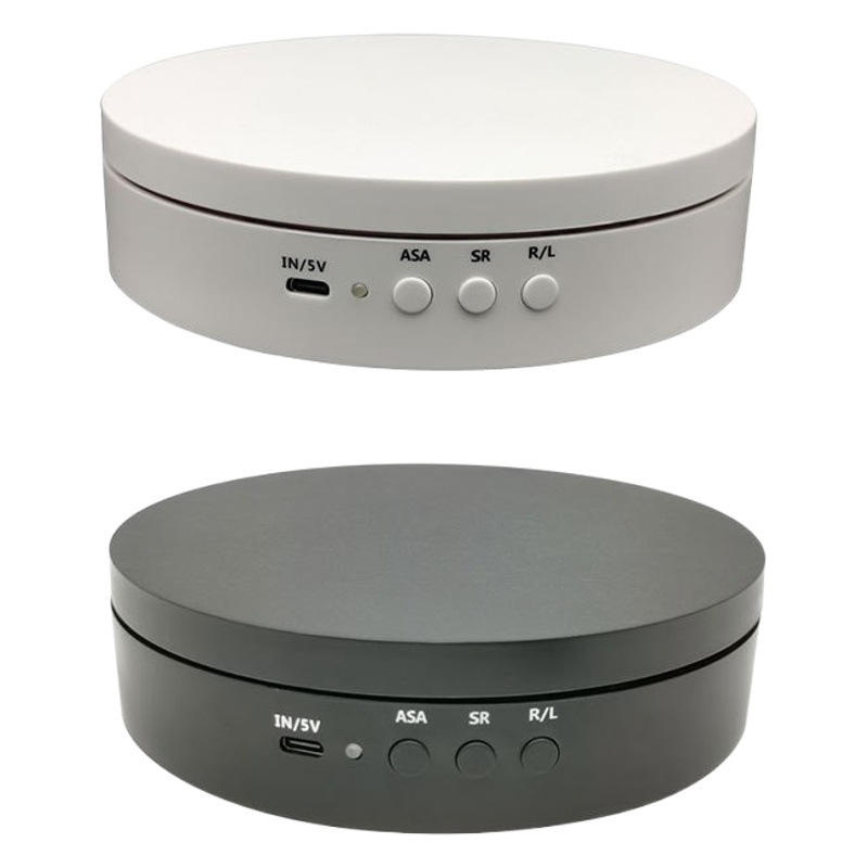 Transfronterizo nuevo 15CM soporte de exhibición eléctrico ángulo ajustable de tres velocidades soporte de exhibición de disparo giratorio de Carga inteligente