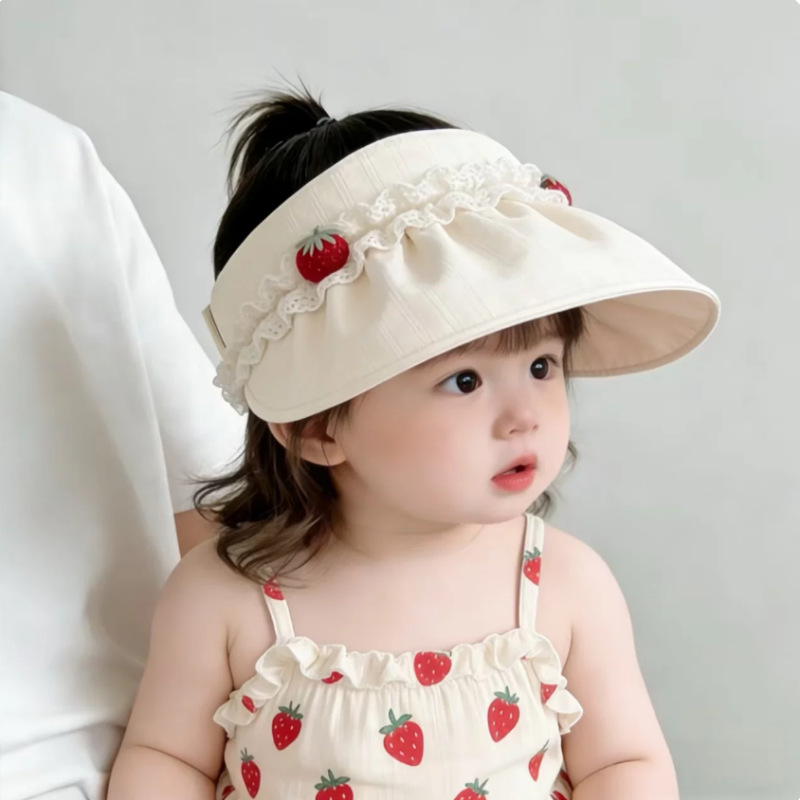 Chapéu de sol infantil upf 50 chapéu de bebé para o verão_voghion.com