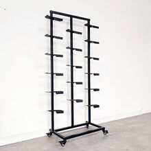 商场服装店多层创意运动鞋店鞋架展示架货架单双面落地铁艺鞋展架