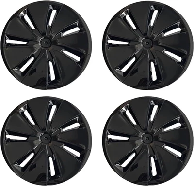 Hub cover — for 2025 2026 Tesla - new-model-3-18inch-original-factory-style-glossy-black10
