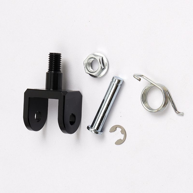 Modified parts suitable for Surron Light Bee and Tali include left and right footpeg brackets, footrest connecting brackets, and footrest forks