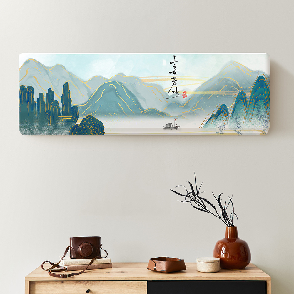 Aire acondicionado cubierta a prueba de polvo colgante general tipo de pared aplicable a la belleza de la cubierta de todo incluido Heigree Xiaomi 2024 nuevo