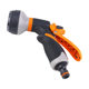 Multi-functional flower watering water gun soft glue garden watering nozzle garden vegetable high pressure car washing spray gun shower head