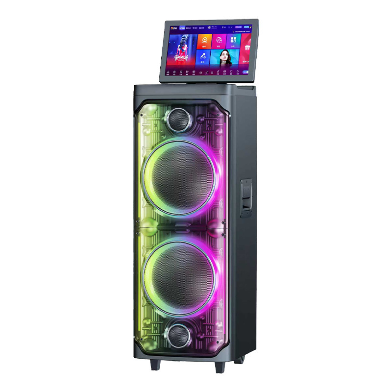 New Foreign Trade Version Video Player Audio Bluetooth Trolley Speaker Android Google English System Youtube Karaoke Machine