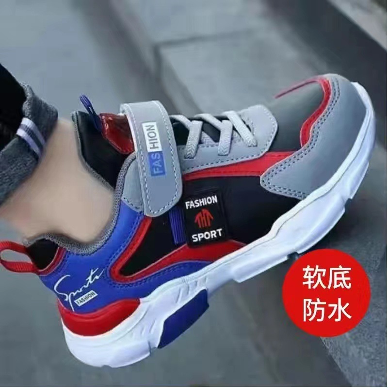 2025 zapatos casuales de cuero de malla zapatos deportivos zapatos casuales para niños zapatos casuales para niños corren nuevos