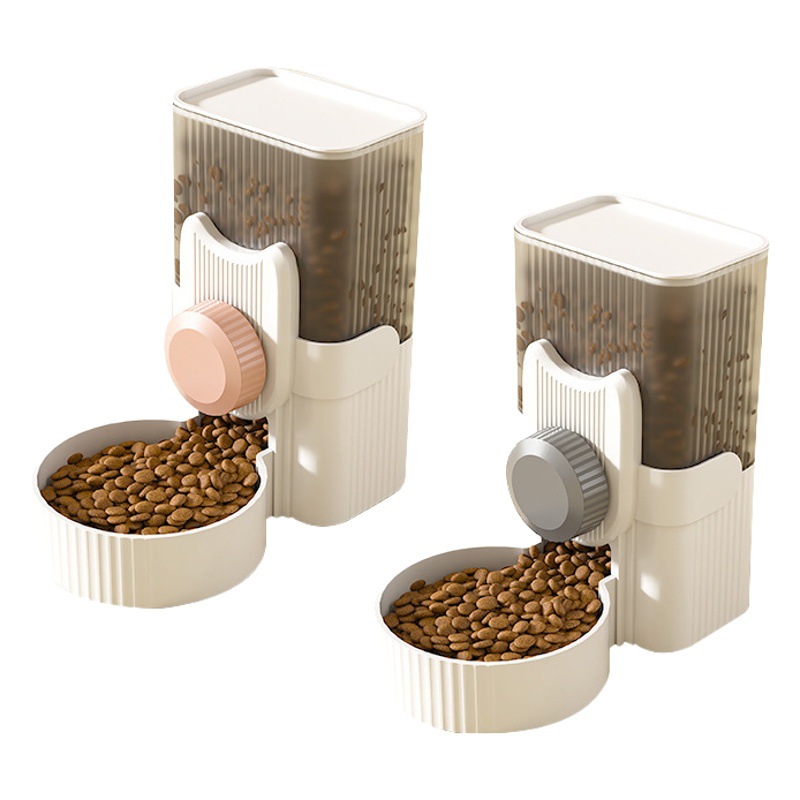 Dispensador de agua colgante para gatos Alimentador automático de agua para perros y conejos Alimento anti-tarjeta de gran capacidad colgante