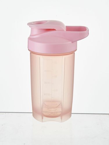 500ml Shaker Cup Protein Powder Milkshake Cup Fitness Sports Plastic Water Cup with Scale Cup with Handle Water Cup 