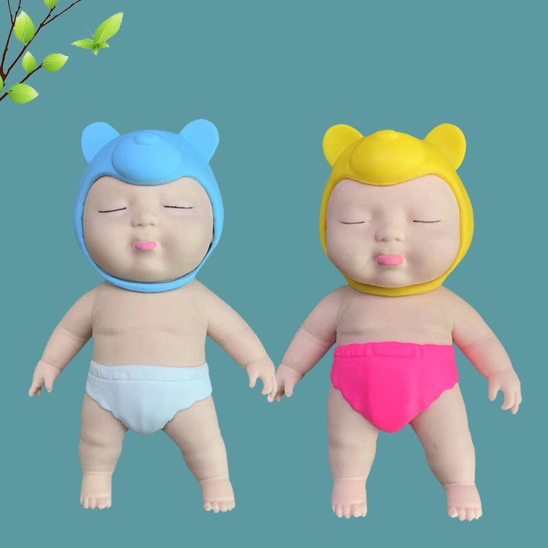 Las nuevas muñecas creativas descomprimidas de los fabricantes al contado contienen arena TPR larale rebote lento juguetes creativos de amasado